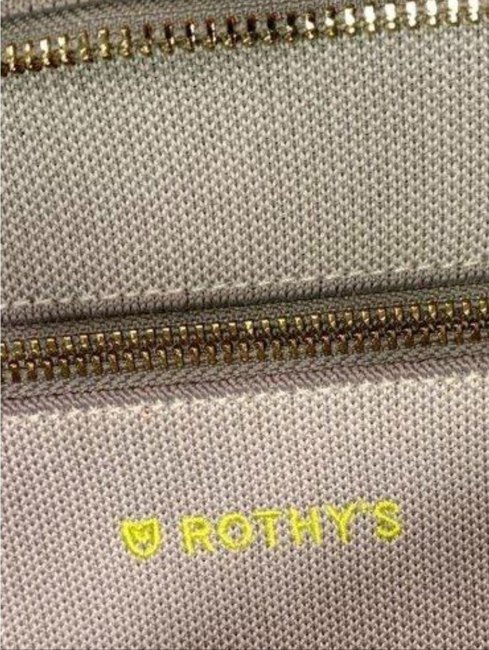 Rothy's Gray/Yellow Colorblock Tote - Picture 8 of 9